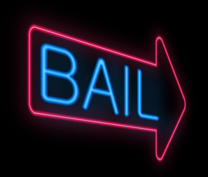 bail bond sign for criminal defense